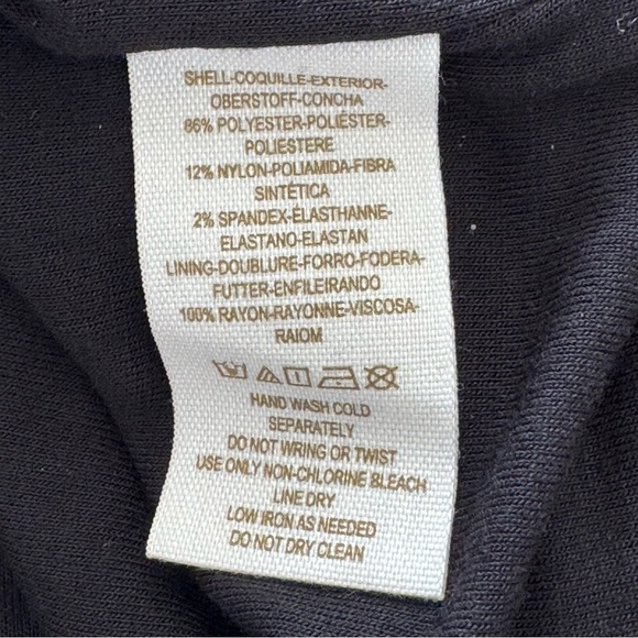 Free People Lady Pucker Scoop Back Dress Bodycon Black Size Small - Picture 11 of 11